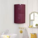 Nilkamal 2 Door Plastic Storage Corner Cabinet | Bathroom| Space & Clothes Organizer| Shelves | Living Room |Multipurpose for Home Kitchen & Office Use...