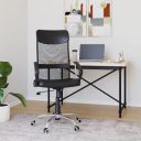 Nilkamal Acqua High-Back Mesh Office Chair with Height Adjustable and Swivel Mechanism (Black)...