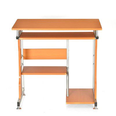 Nilkamal Alpha Engineered Wood Computer Desk Walnut Finish Brown