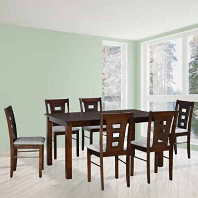 Nilkamal Bella Wooden 6 Seater Dining Set