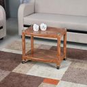 Nilkamal CENTBL2 Contemporary Center Trolley Coffee Table/Tea Table/Teapoy for Home/Living room/Office & Outdoor (Plastic)...