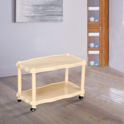 Nilkamal CENTBL4 Plastic Contemporary Trolley Center Table