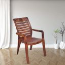 Nilkamal CHR2180 Plastic Mid Back with Arm Chair...