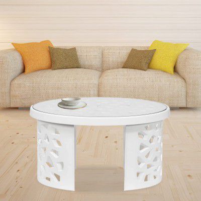 Nilkamal Crystal Plastic Contemporary Trolley Center Table