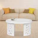 Nilkamal Crystal Plastic Contemporary Trolley Center Table...