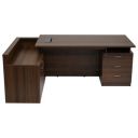 Nilkamal Elegant Engineered Wood Executive Office Table  ...