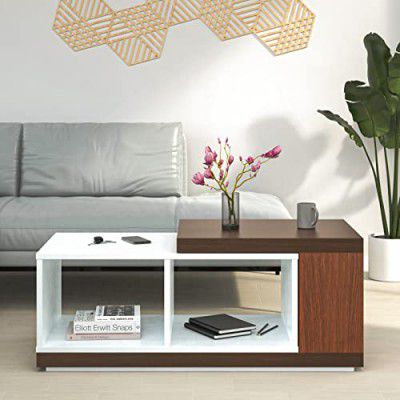 Nilkamal Engineered Wood Coffee Table | Center Table with Storage (Mono)