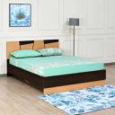 Nilkamal Floret Engineered Wood King Bed Without Storage  ...