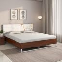 Nilkamal Galaxy Meta Without Storage | Lighted Headboard | 1 Year Warranty Engineered Wood Queen Bed...