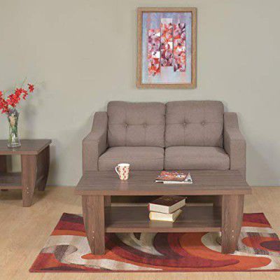 [Extra ₹9500 OFF] Nilkamal Home By Zella 2 Seater Fabric Sofa In Dark Beige Finish
