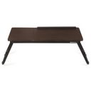 Nilkamal Inspiron Portable Laptop Table (Walnut, Polyvinyl Chloride, Pack Of 1)...