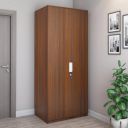 Nilkamal Joyce Neo 2 Door Wooden Wardrobe for Bedroom | Almirah with 3 Shelves | Clothes Cupboard...