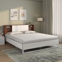 [Extra Rs.7500 OFF ]Nilkamal Malcom Meta Without Storage Engineered Wood Queen Bed...