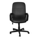Nilkamal Mayor Mid Back Leather Chair Black...
