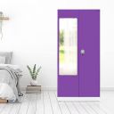 Nilkamal Mercury 2 Door with Mirror Steel Wardrobe...