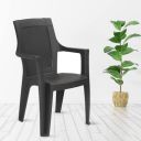 Nilkamal MYSTIQUE Plastic Mid Back Arm Chair Set of 2...