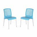 Nilkamal Novella 19 Polypropylene Chair Blue...