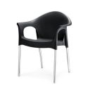 Nilkamal NS09SS Plastic Mid Back with Arm Chair...