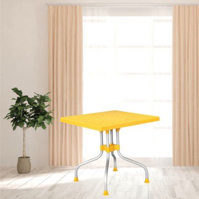 Nilkamal Orchid Square-Shape Plastic Dining Table