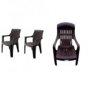 Nilkamal Plastic Chair Rosa Set of 2   ...