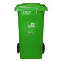 Nilkamal Plastic Manual-Lift 120 Ltr Wheel Garbage Dustbin (Green)...