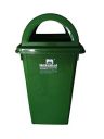 Nilkamal Plastic Open-Top Garbage Waste-bin (Green, 60 L)...