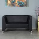 [Extra Rs 10200 OFF] Nilkamal Reed 2 Seater Sofa, Black...