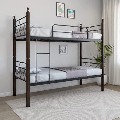 Nilkamal Regi Bunk Bed (Walnut/Black)