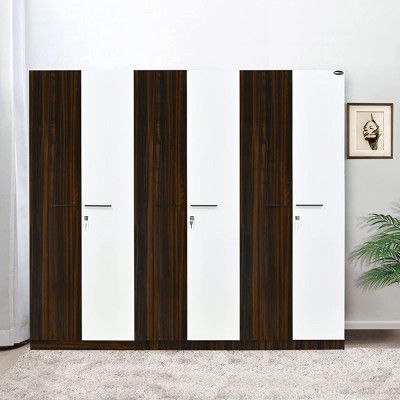 Nilkamal Salsa 6 Door Engineered Wood Wardrobe 