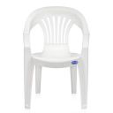 Nilkamal Set of 2 CHR2101 Plastic Chair, Milky White...