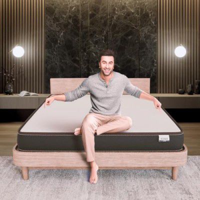 Nilkamal SLEEP Lite Dual Comfort Mattress, Soft and Firm Sides to Provide Plush Feel on one Side and Support on Other, Superior PU Foam Mattress (72X48X5, Double)
