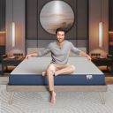 Nilkamal SLEEP Plus Memory Foam 10 Inch Queen Size Mattress | Reversible Design | Orthopedic Support | (78 x 60 x 10)...