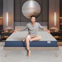 Nilkamal SLEEP Plus Memory Foam 8" King Size Mattress | (78 x 72 x 8)...