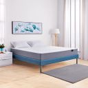 Nilkamal SLEEP Velvette Queen Size Bed Without Storage, Ultra-Lightweight Structure | Elegant Modern Design | Velvette Upholstered Corners (78 X 60, Blue)...