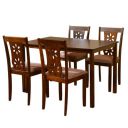 Nilkamal Sutlej Solid Rubber Wood Dining Table 4 Seater...