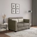 Nilkamal Svelte Plus 2 Seater Upholstered Sofa | Living Room Chair | 2 Seater | 1 Year Warranty | with Cushioned (Dark Brown)...