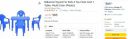 Nilkamal Toyset For Kids 4 Toy Chair And 1 Table- Multi Color (Plastic)...