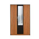 Nilkamal Colton Engineered Wood 3 Door Mirror Wardrobe...