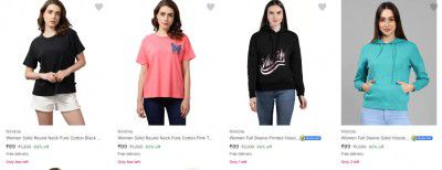 nimble clothing Starting at Rs.89