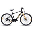 Ninety One Enigma 700C Single Speed Black Yellow Electric Cycle (Frame: 18 Inches, Ideal for Men)...