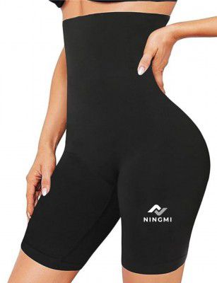 NINGMI Women Shapewear, Body Shaper, high Waist Tummy Control Shapewear for Women, Tummy Tucker, Belly Fat Control, High Waist & Full Body Shaper, Saree, Body Shaping Shorts