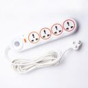 Nippo Surge Protector 4 Socket 1 Switch-2 mtr...