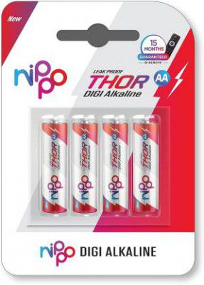 Nippo Thor AA-Pack of 4 Battery  (Pack of 4)