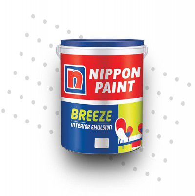 Nippon Paint Breeze Interior Emulsion (Yellow Shades) 1.LTR, 4.LTR, & 20.LTR (4 litres, Orange Kisses)