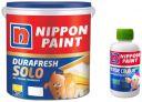 Nippon Paint Durafresh Solo Exterior Emulsion Paint (White 10L) + Universal Stainer (Fast Green 100ml) ...