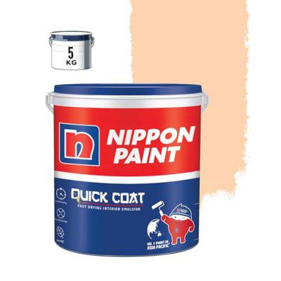 Nippon Paint Quick Coat Interior Emulsion Paint - 5 KG
