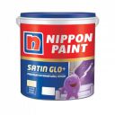 Nippon Paint Satin Glo+ Premium Interior Emulsion Paint(20L, White, Luxury Sheen)-Ultra Low VOC, Washable Paint, Safe for Kids-20% higher Coverage-For Living Room, Bedroom, Home Walls-20 Ltr...
