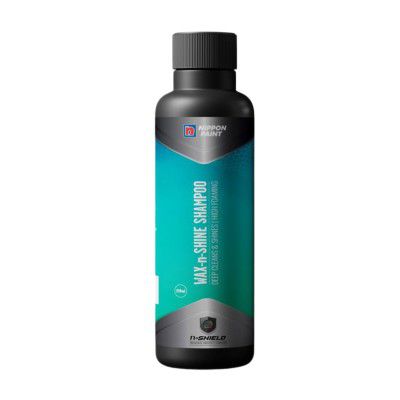Nippon Paint Wax n Shine Car Shampoo - 250ml | High Foaming Auto Wash for Deep Cleaning, Wax Protection and Gloss Boost
