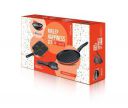 Nirlep by Bajaj Electricals 3-Piece Non-Stick Breakfast Gift Set (Multi Snack Maker 2.2 mm, Sandwich Griller 2 mm & Grill Tawa Pan 26 cm Diameter)...