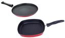 Nirlon Aluminium Non Stick Kitchen Essentials cookware Set of 2 Pieces (FT11_GP24)...